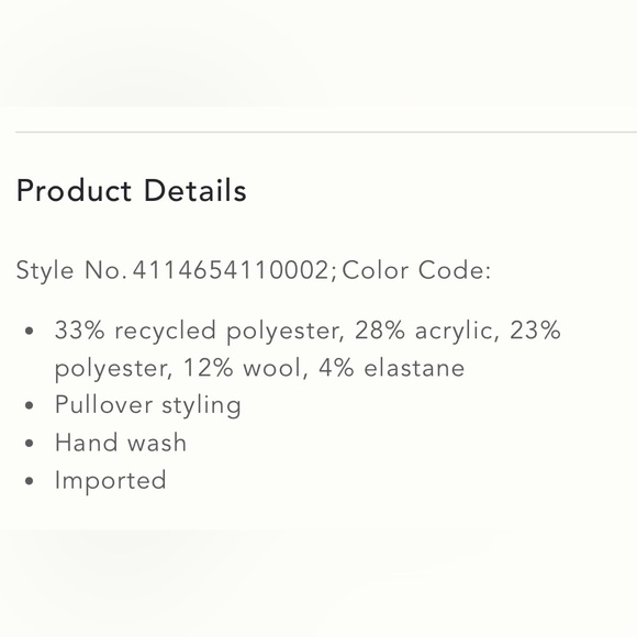 NWT Anthropologie pullover sweater 🌸🌼🌼 - Picture 5 of 5